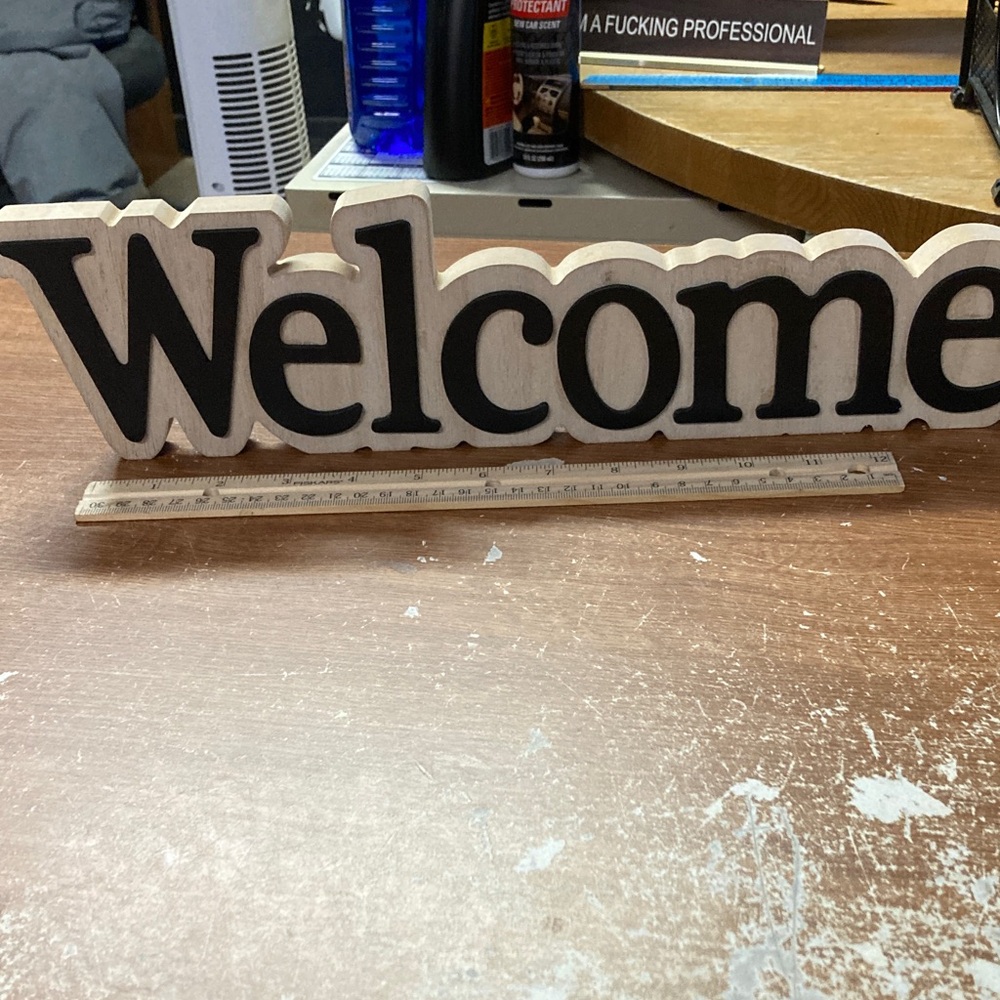 Sunflower Welcome Sign - Picture 3 of 4